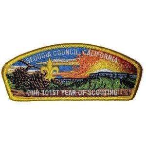 Limited Edition 2011 Sequoia Council BSA Friends of Scouting Shoulder Patch